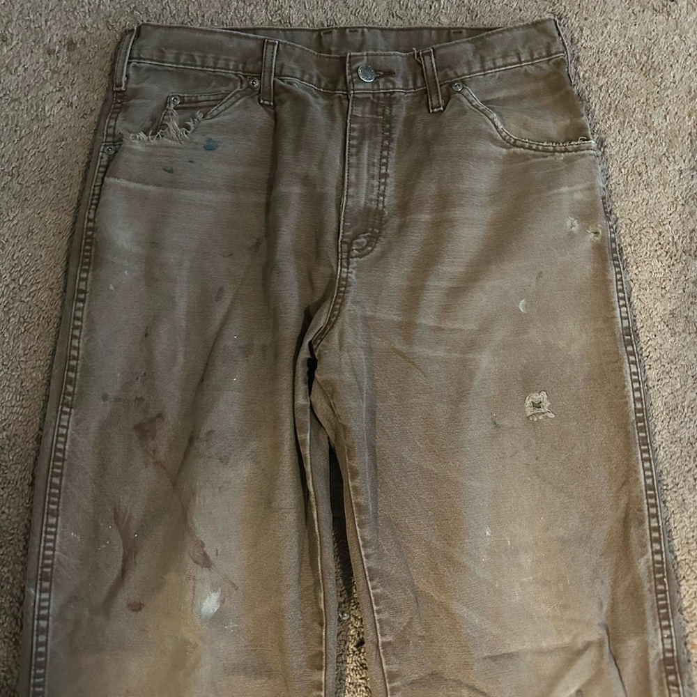 Distressed/Painted Dickies